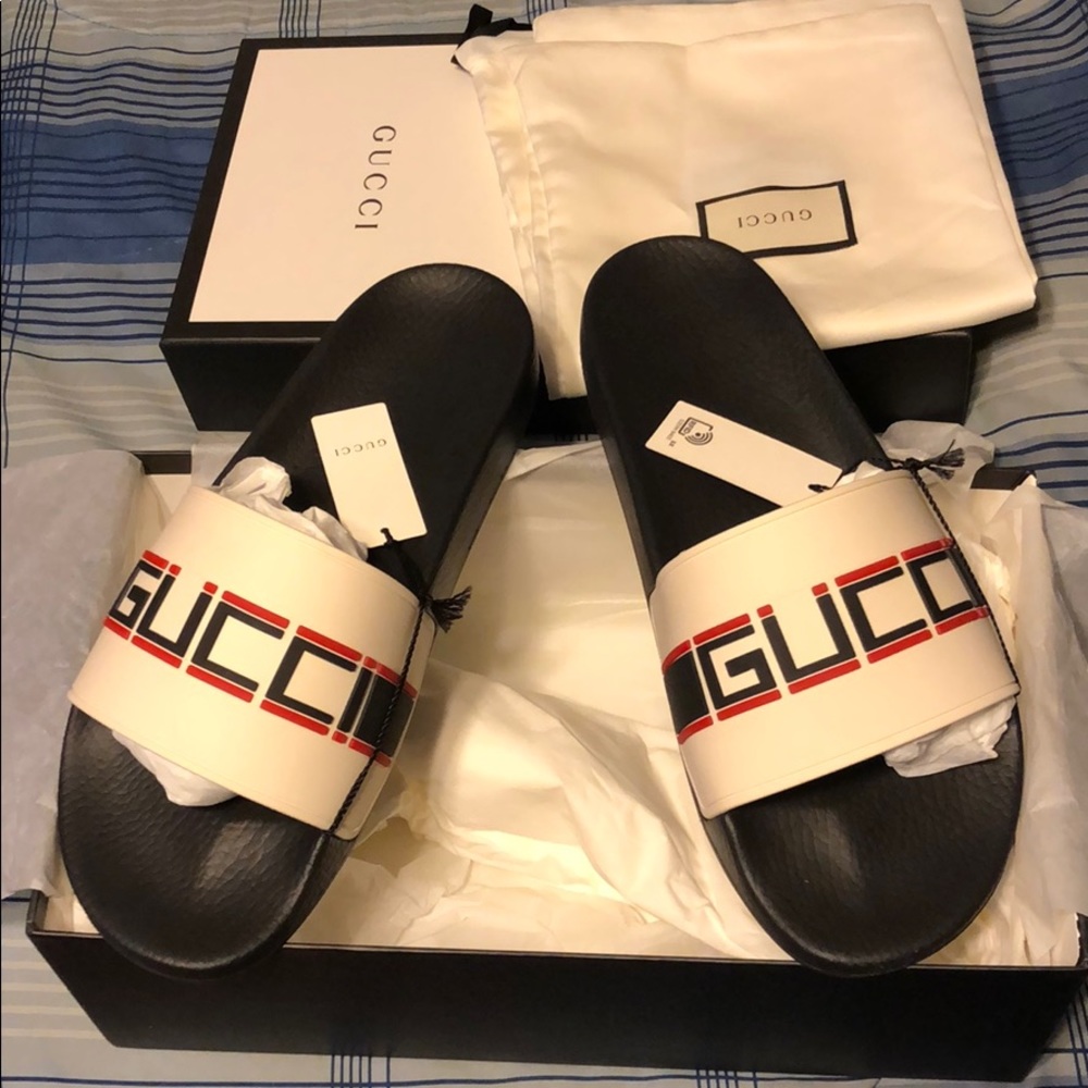 Gucci Slides Brand New 100% Authentic From Gucci